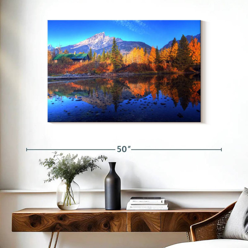 Vue Grand Teton Alvord, H 26 po x l 39 po