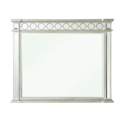 Varian Mirrored Finished Designed Mirror