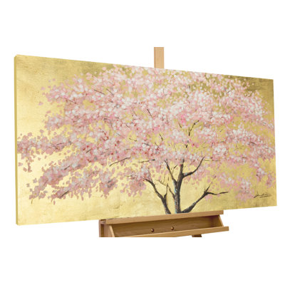 Short and Sweet Sakura Hand Painted Acrylic Painting