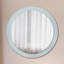 Huldar Glass Flat Wall Mirror