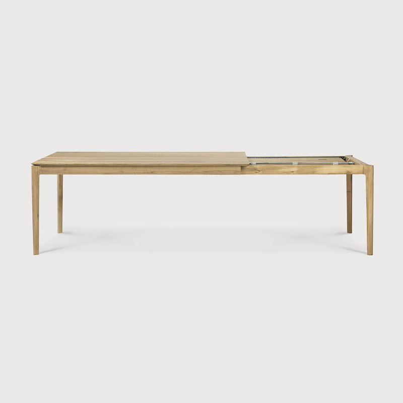 Bok Solid Wood Dining Table, 30"H x 110.2"L x 39.5"W, Black