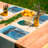 Polyester Abstract Rectangle Placemat