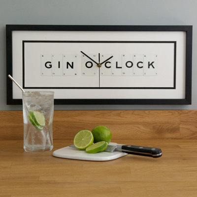 Bibeau Wood Wall Clock