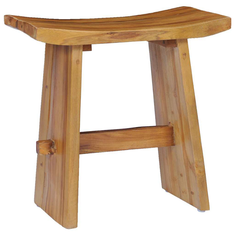 Alani Solid Wood Accent Stool