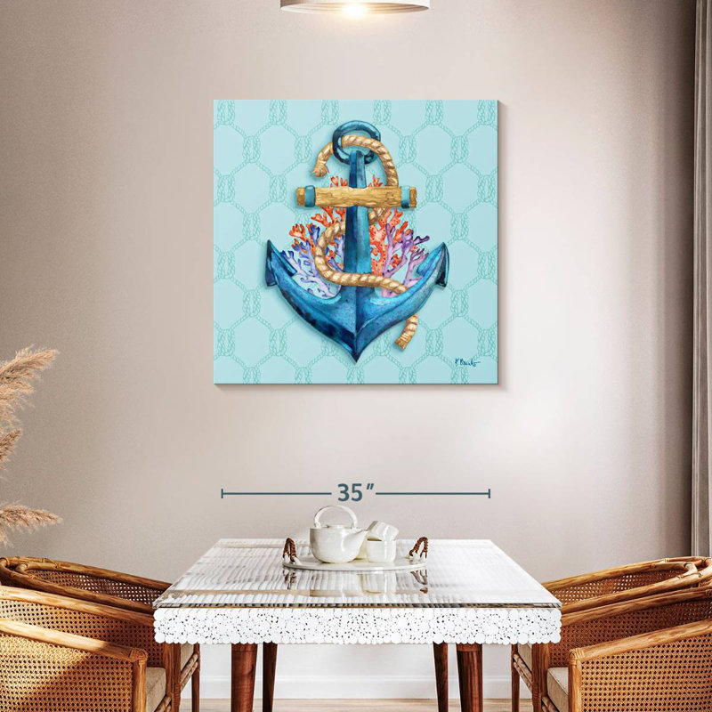 Aletra Submerged Anchor I - Rope, 36" H x 36" W