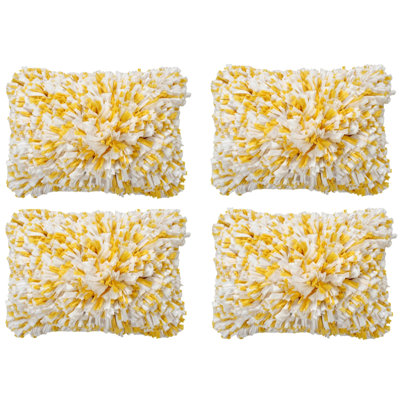 Abstract Cotton Throw Pillow