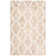 Berman Hand Tufted Wool/Cotton Geometric Rug in Beige/Ivory