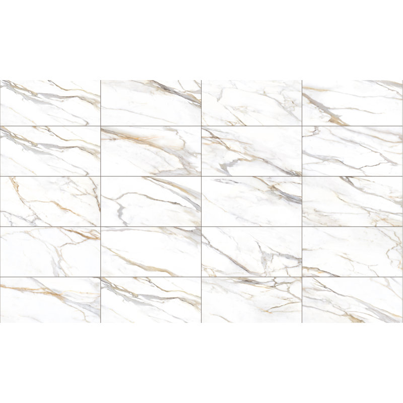 Calacata 24" x 47" Porcelain Wall & Floor Tile