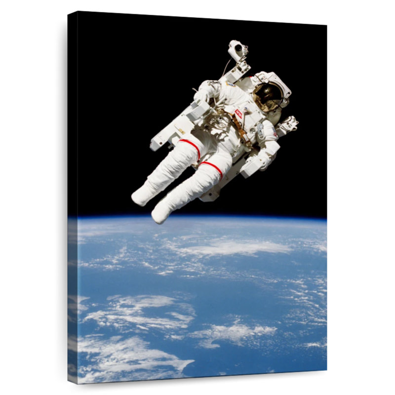 Oberle NASA Space Mission I, 24" H x 16" W