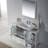 Mance 60.125'' Single Bathroom Vanity with Ceramic Top-24551129