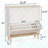 Shoes Storage Cabinet for Entryway,Narrow Shoe Rack Cabinet,Shoe Cabinet with 2 Flip Drawers,Freestanding Shoe Organizer with Natural Wood Legs,Slim Entryway Storage Organizer for 8-16 Pairs