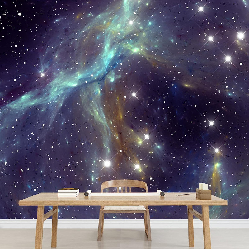 Colourful Space Star Nebula, 100" L x 144" W