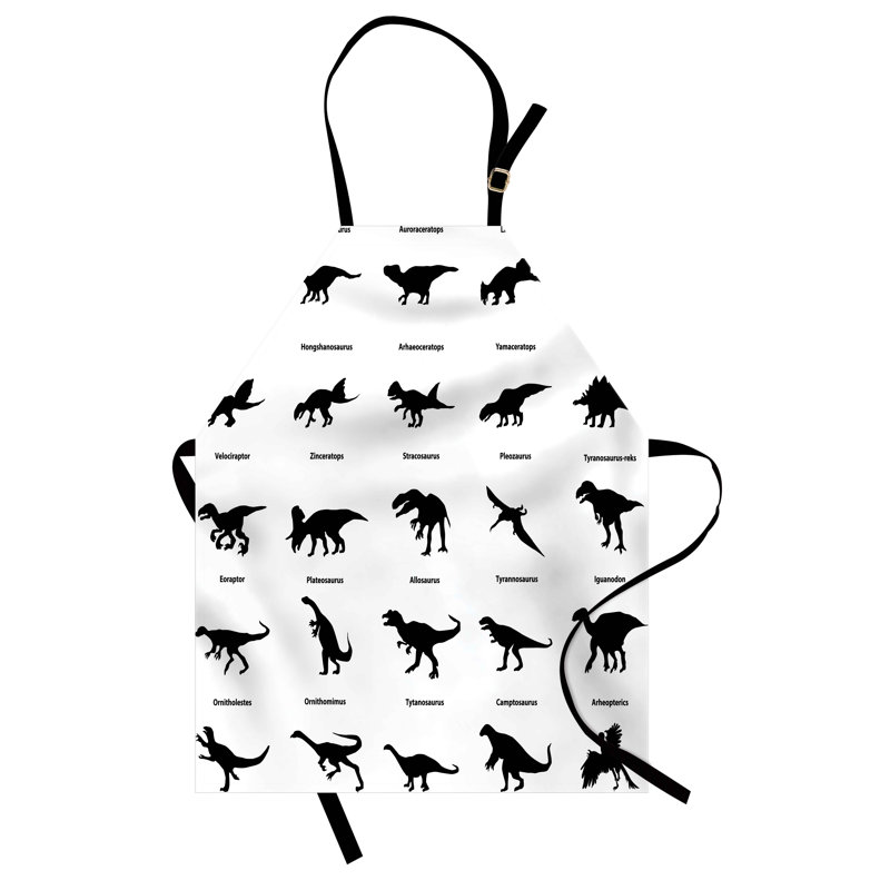 No Pattern Bib Apron