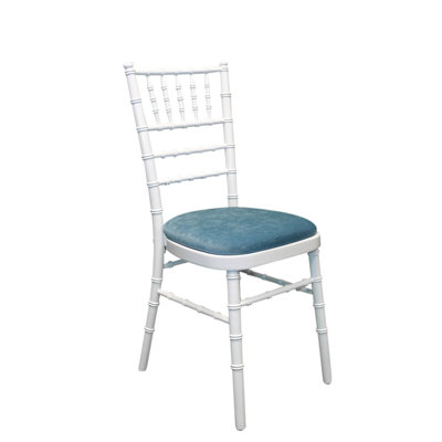 Arrington 43cm H Polyester Blend Upholstered Ladder Back Side Chair