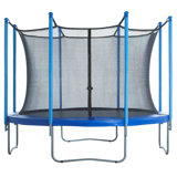 Trampoline Replacement Enclosure Surround Safety Inside Net for 8ft Frame using 8 Straight Poles