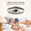 20" Smart Silent Ceiling Fan With Light – Crystal Flush Mount LED Fan Lamp With Hidden Blades And Natural Airflow System, Designed For Bedroom, Kids' Room And Study