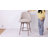 Mangu Upholstered Swivel Stool-1238722646