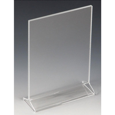 4 x 9" Clear Picture FrameAcrylic Photo Frame Frame Sign Holder Magnetic Table Tent