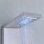 Panneau de douche 44,88 po avec pomme de douche fixe