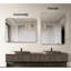 22x30 Inch Silver Framed Rectangular Bathroom Mirror - 4mm Hd Glass, Rust, Reinforced Installation Kit Rust Alloy, Filler