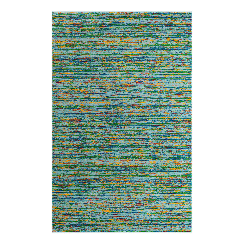 Malaija Abstract Indoor Rug, Rectangle 5'3" x 8'