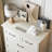 Altona 31.5" W 6-Drawer Dresser Chest with Gray White Wood Grain Finish