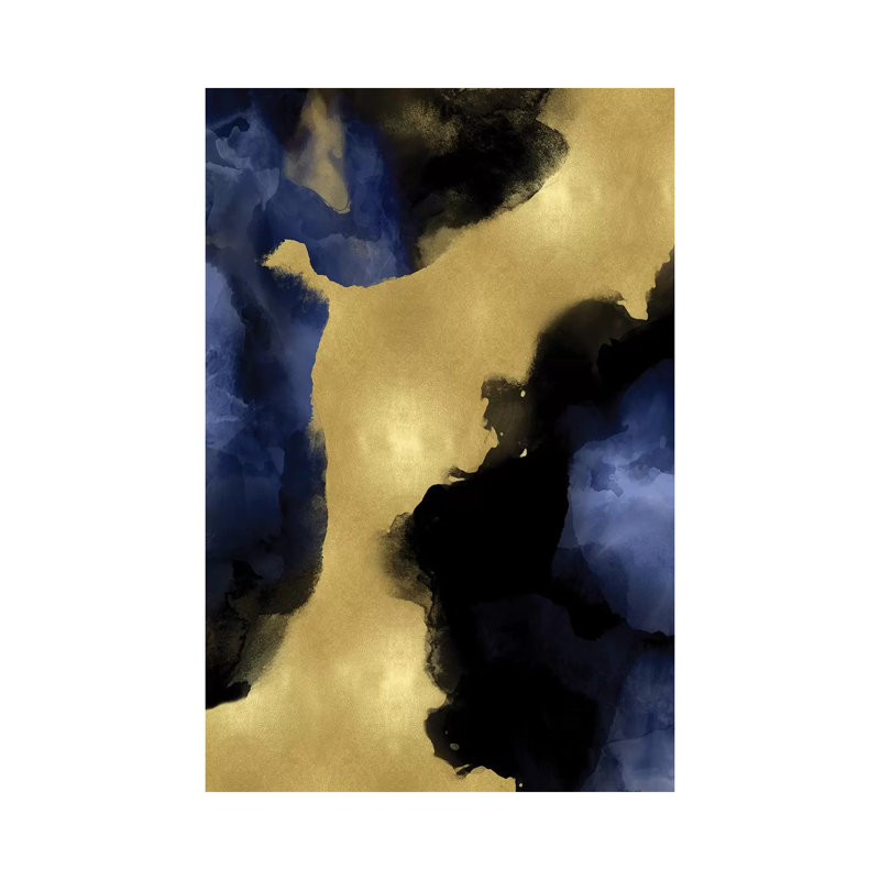 Midnight Gold I by Lauren Mitchell - Wrapped Canvas Print, 66.04 cm H x 45.72 cm W x 3.175 cm D