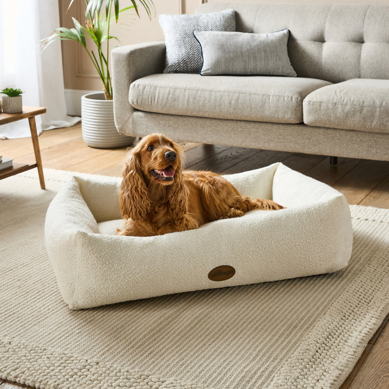 Silentnight Deep Sleep Ultimate Boucle Box Pet Bed, 22 H x 90 W x 70 D cm