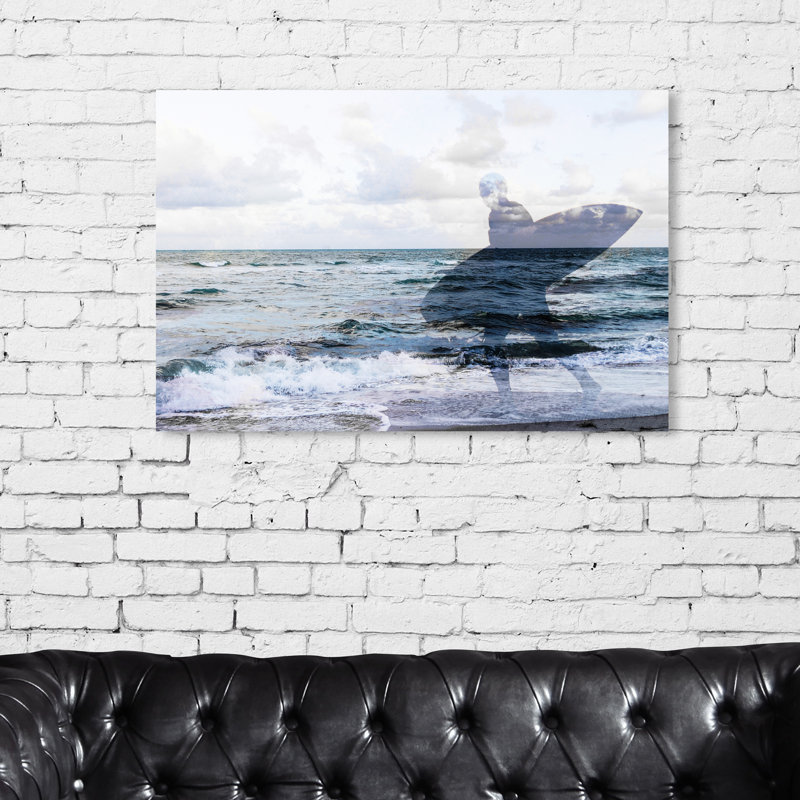 " Surfing Wanderer ", 30" H x 45" W x 1.5" D