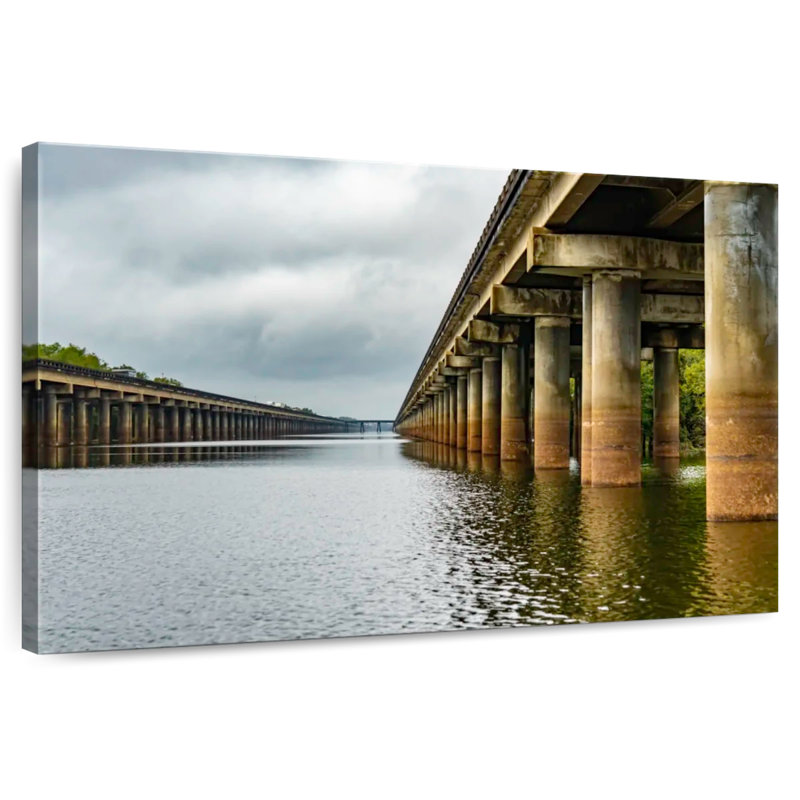 Pont Alvord Atchafalaya Basin, H 8 po x l 12 po