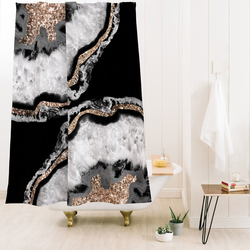 Abstract Shower Curtain
