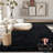 Solid Rug Soft Fluffy Black Indoor Area Rug for Living Room Bedroom Nursery Kids Room-805677164-835077178