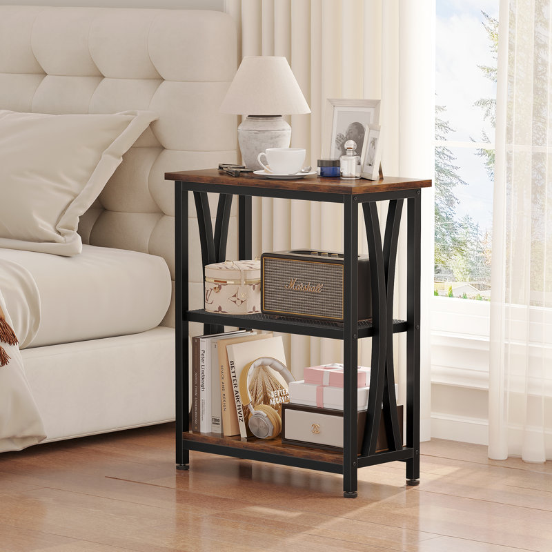 Étagère de rangement à 3 niveaux de style industriel