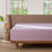 MooMee Fitted Sheet Only Extra Deep Pocket 100% Washed Cotton Linen Like Textured Lightweight Breathable-107672081-107672093