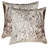 Set of Two 18" Cowhide Throw Pillows-205680469