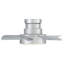 Vox 5 - Blade Indoor/Outdoor Smart Flush Mount Ceiling Fan with Remote Control and LED Light Kit-32650281-32650283