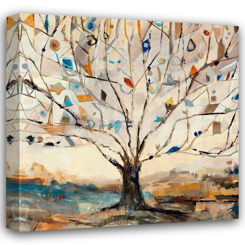«Red Barrel Studio® Maas, Jodi Gallery, art sur toile tendue: Merkaba Tree 1912488