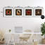 «Spooky Season Animals», ensemble de 4 impressions encadrées sous verre, design par Janelle Penner-708281673-708281677