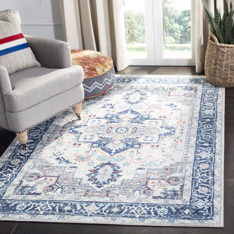 West Newbury Oriental Area Rug, Rectangle 122 x 183 cm