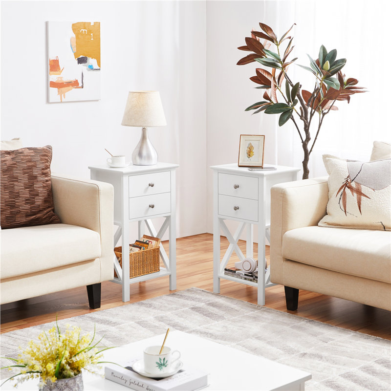 Side Table with Storage