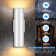 12'' Cylinder Integrated LED Hardwired Outdoor Wall Light Lantern Sconce