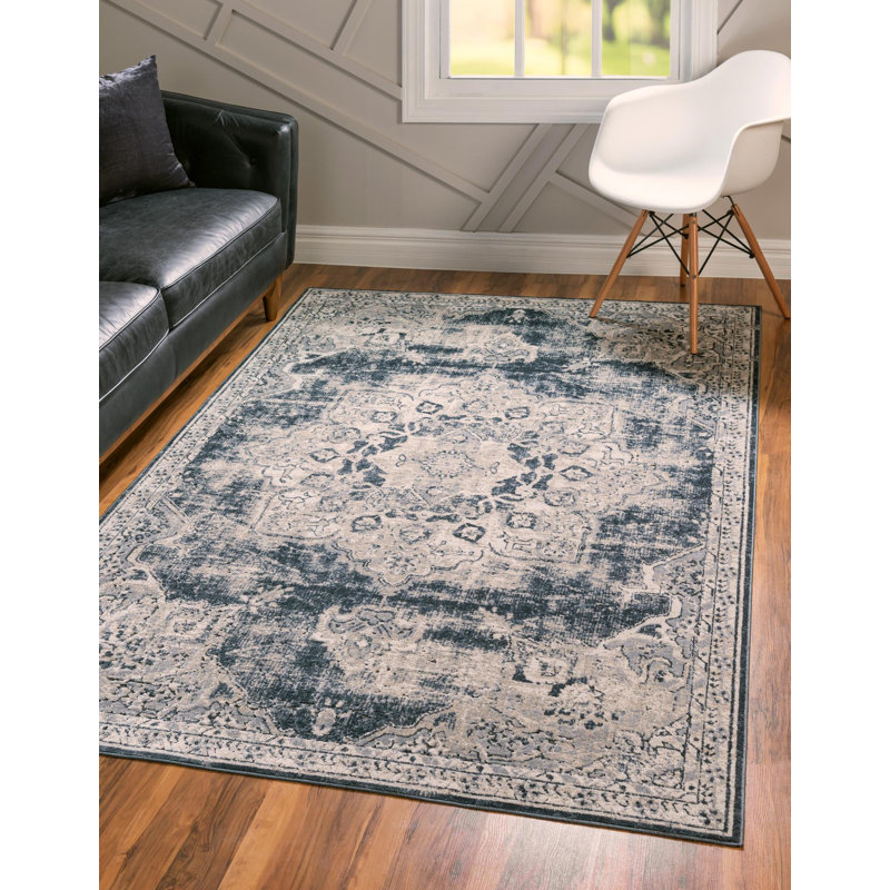 Arella Geometric Indoor Rug, Rectangle 5'3" x 8'