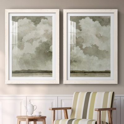 «Big Dark Sky I», reproduction encadrée de qualité supérieure - prête à être accrochée