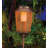 Wicker Solar Stake - Lantern