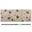 Tapis de couloir sur mesure à motif de feuilles multicolores Cava-1969275114