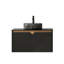 Meuble-lavabo mural 30 po avec lavabo et lavabo mural 30 po
