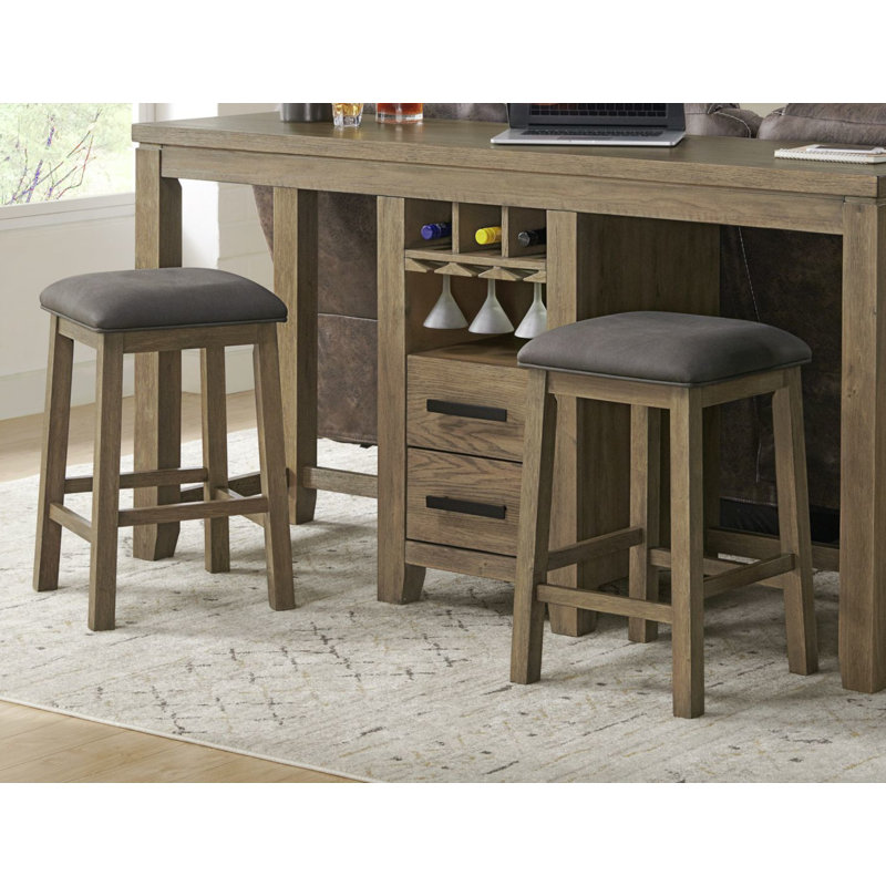 Lorrel Upholstered Counter Stool