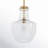 Ravenna 1-Light Dimmable Teardrop Pendant-1880849176