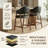 Upholstered Solid Wood Bar Stool Counter Stool-1906351998-1906351999
