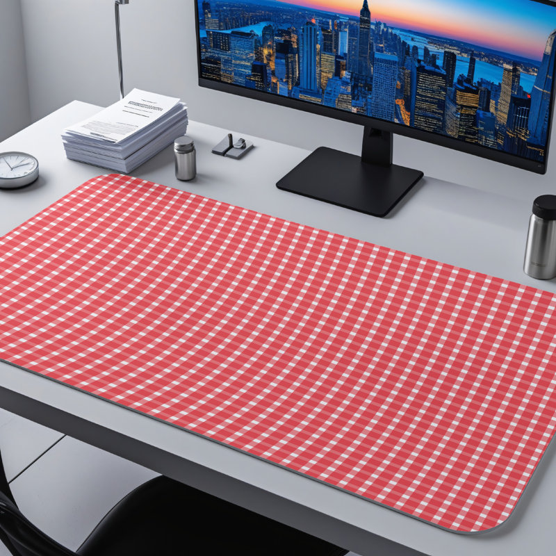 Polyester Desk Pad, 14.4x12.1